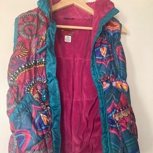 Gorgeous Desigual vest, Size S